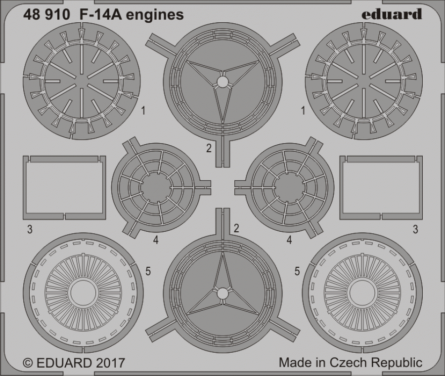 1/48 F-14A late big ed set for TAMIYA kit