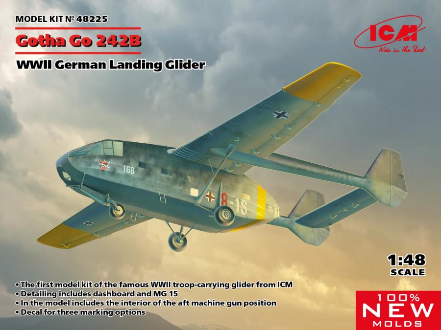 1/48 Gotha Go 242B, WWII German Landing Glider