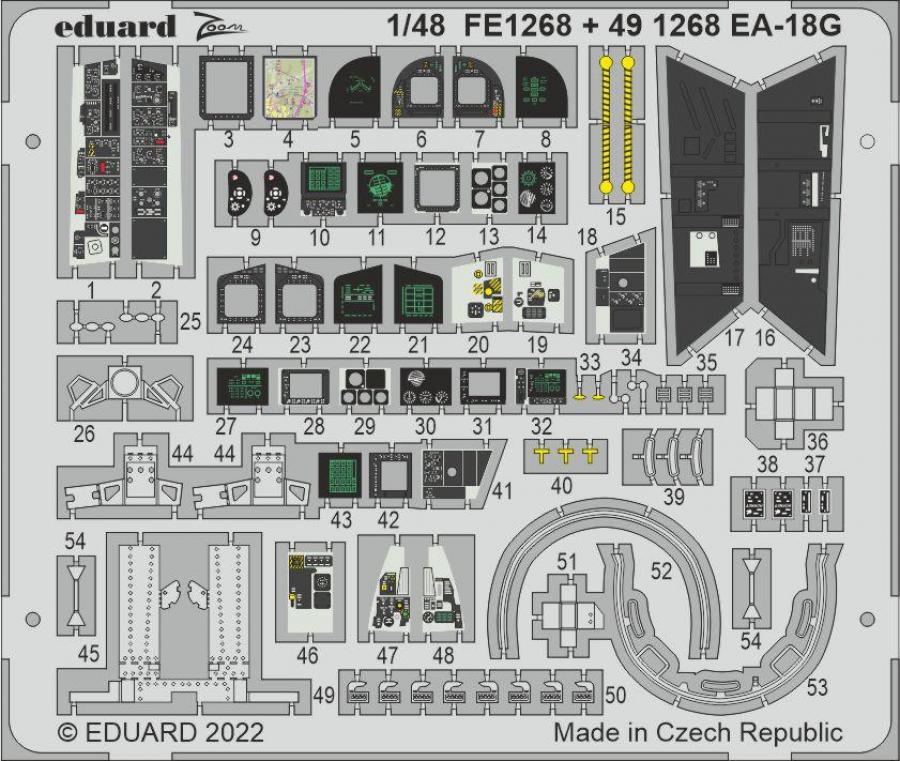 1/48 EA-18G Pe set for Hobbyboss kit