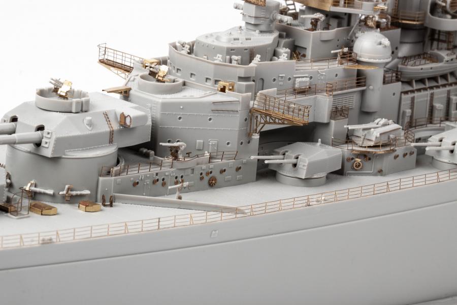 1/350 Tirpitz detail set part 1 for Trumpeter kit