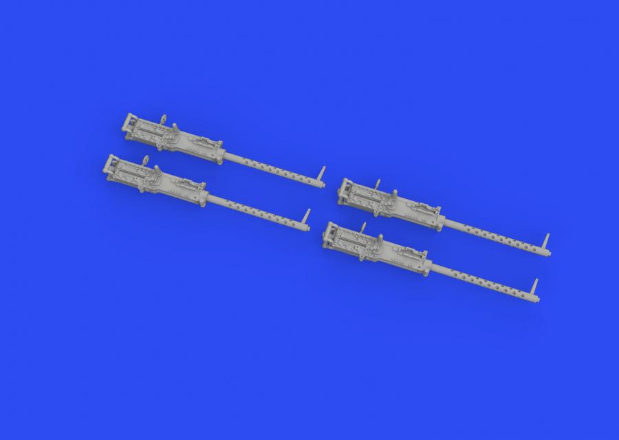 1/48 M2 Browning w/ handles for aircraft 3D Print