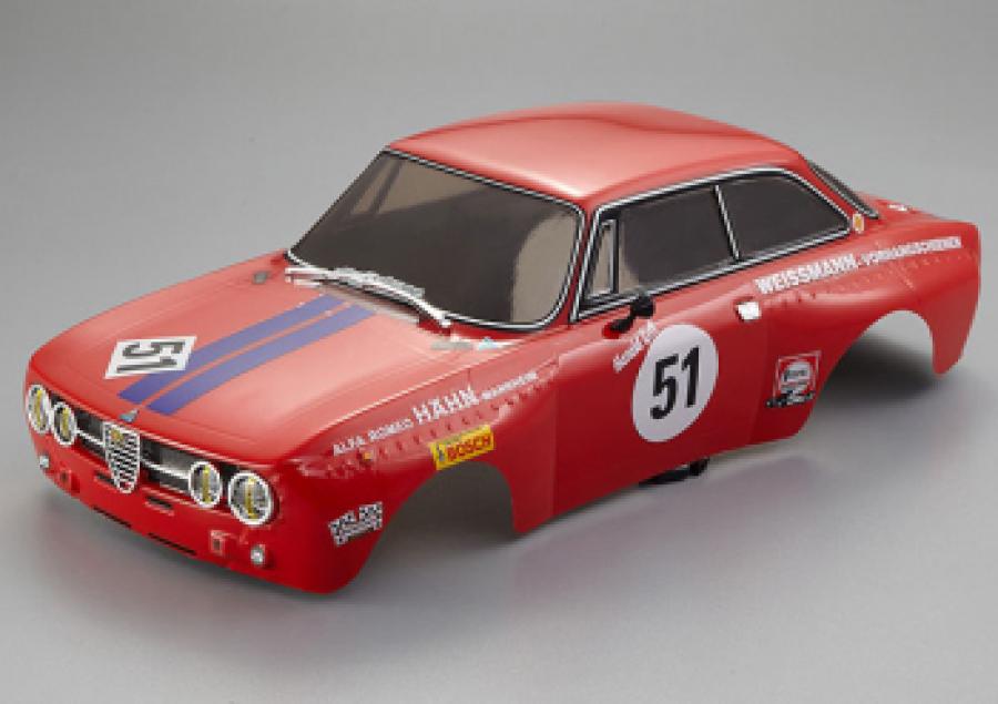 Killerbody Alfa Romeo 2000 Gtam 190Mm Finished Body Red