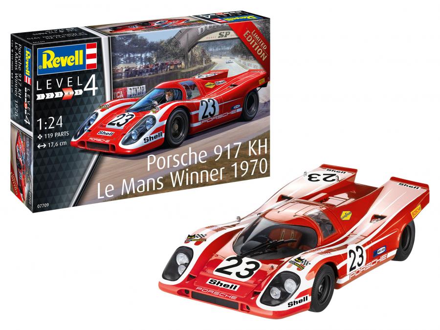 Revell 1/24 Porsche 917K Le Mans Winner 1970