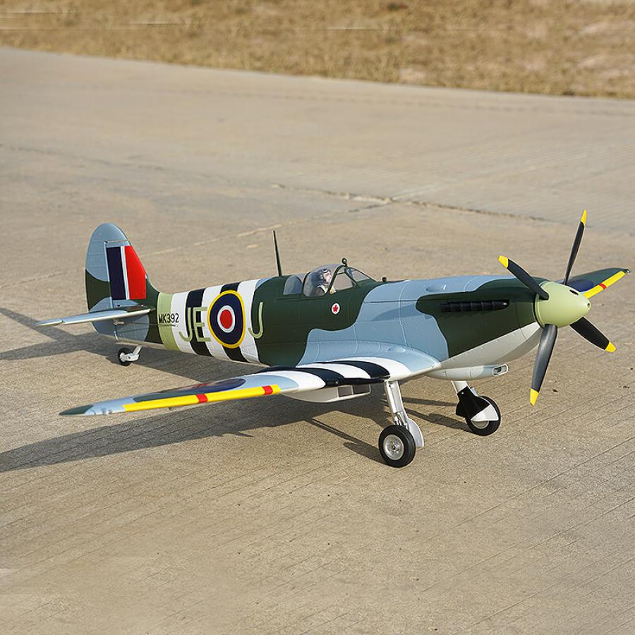XFLY SUPERMARINE SPITFIRE MKIX GREEN 1200MM WITHOUT TX/RX/BATT