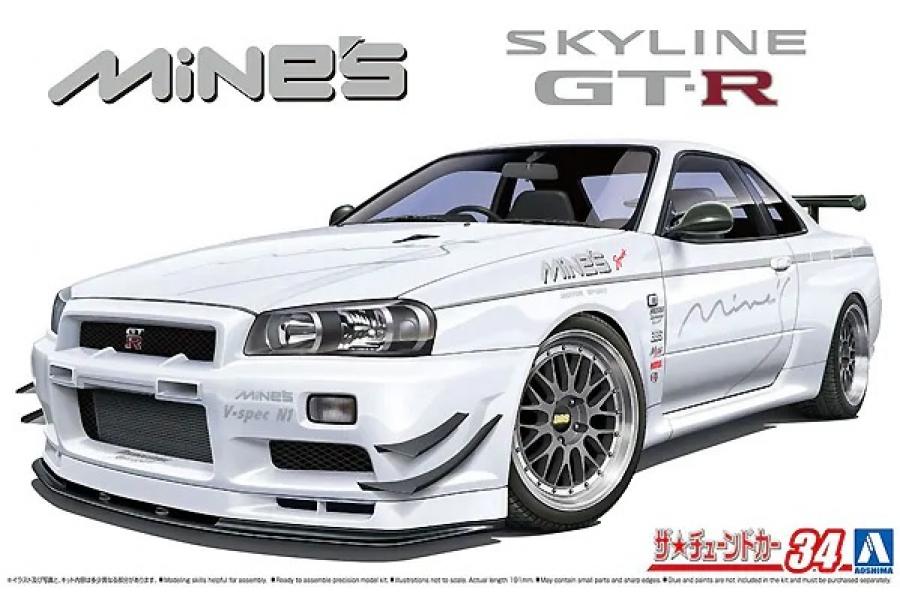 1/24 Mine's R34 SKYLINE GT-R '02 (NISSAN)
