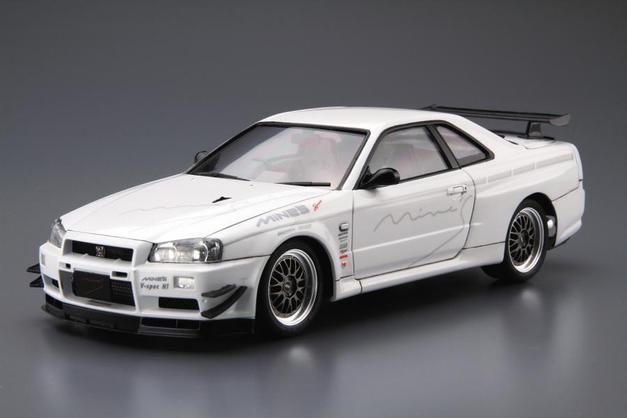 1/24 Mine's R34 SKYLINE GT-R '02 (NISSAN)