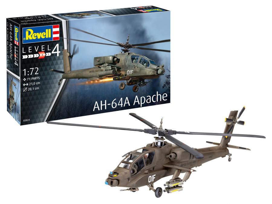 Revell 1/72 AH-64A Apache