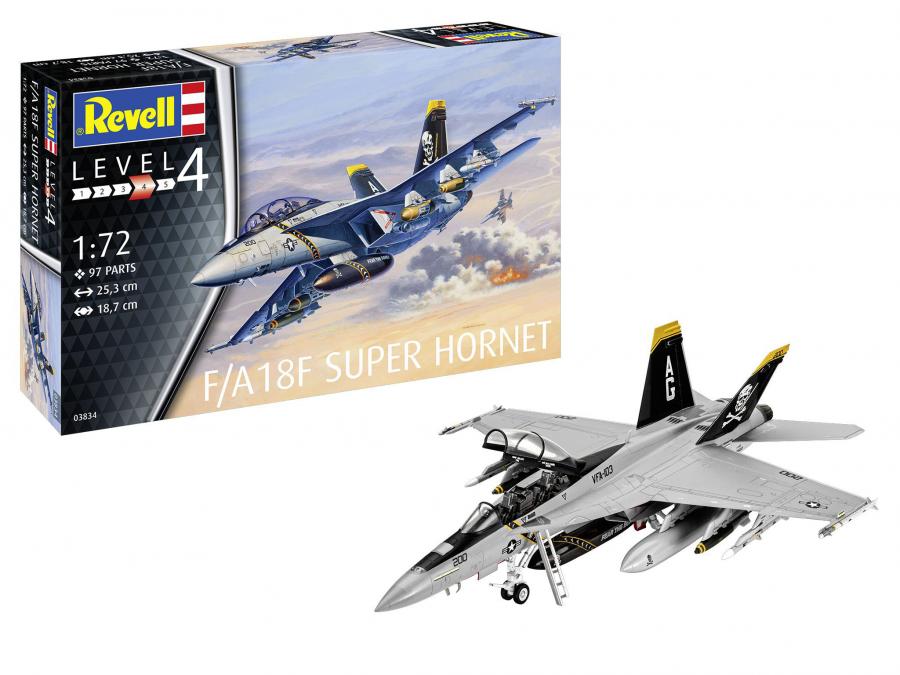 Revell 1/72 F/A-18F Super Hornet