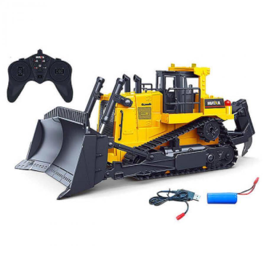 Huina 1/16 2.4G 11Ch Rc Heavy Bulldozer