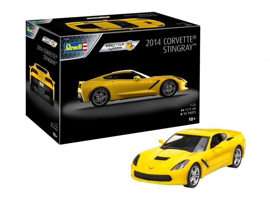 1/25 2014 Corvette Stingray (easy-click)