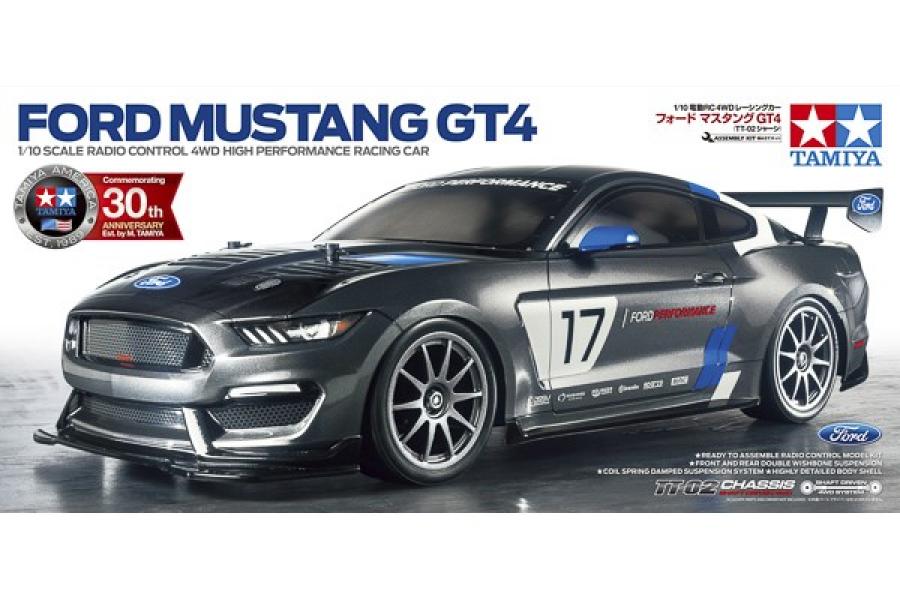 Tamiya 1/10 R/C Ford Mustang GT4 (TT-02) / NO ESC rc-auto