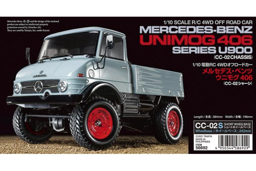 1/10 R/C Mercedes-Benz Unimog 406 (CC-02) / NO ESC