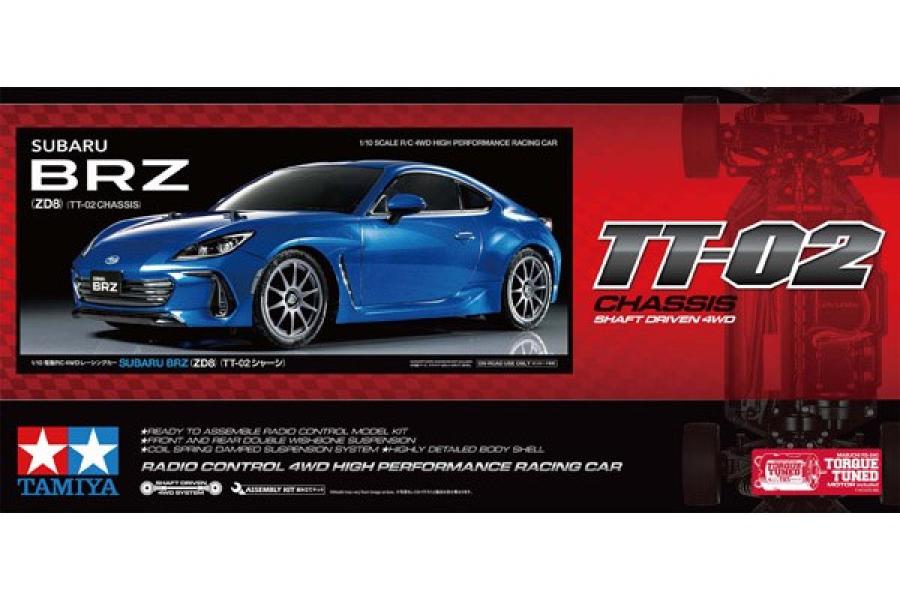 Tamiya 1/10 R/C Subaru BRZ (ZD8) (TT-02) / NO ESC rc-auto