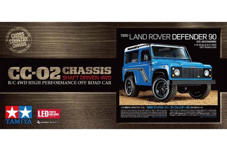 1/10 R/C 1990 Land Rover Defen 90 (CC-02) / NO ESC