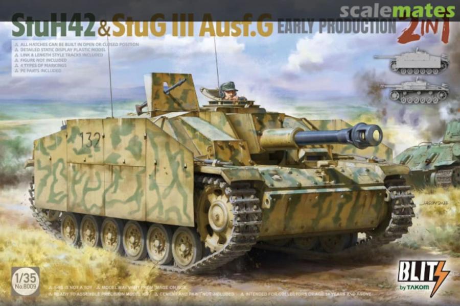 1/35 StuH42&StuG III Ausf.G Early Production 2in1