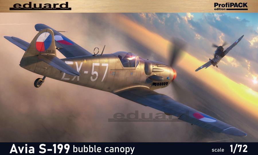 1/72 Avia S-199 bubble canopy (Profipack)