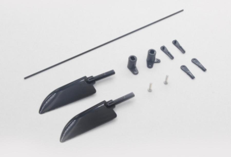 ABS Rudder (2) and rudder linkage set Binary