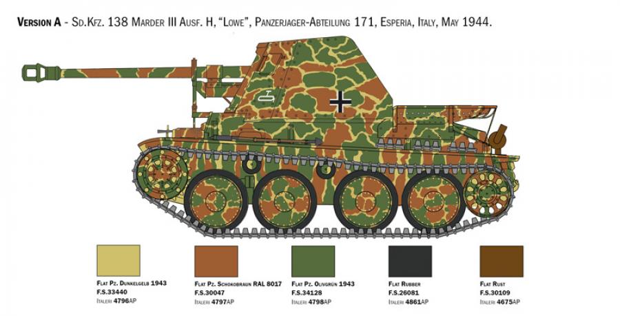 1:35 Sd. Kfz 138 Marder III H