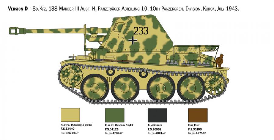 1:35 Sd. Kfz 138 Marder III H
