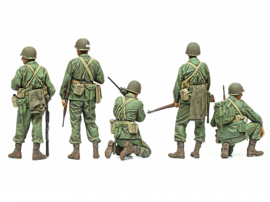 Tamiya 1/35 U.S. Infantry Scout Set figuuri