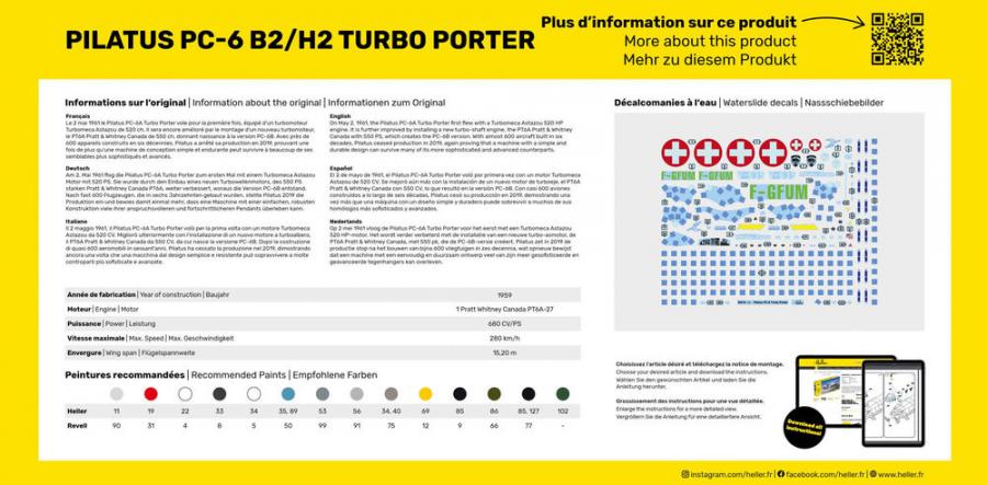 1/48 PILATUS PC-6 B2/H2 Turbo Porter