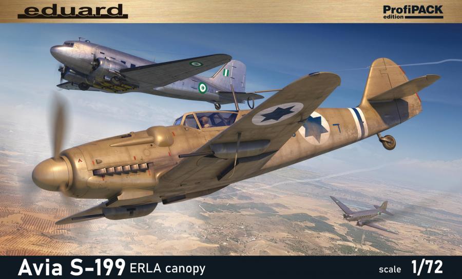 1/72 Avia S-199 ERLA canopy,  Profipack