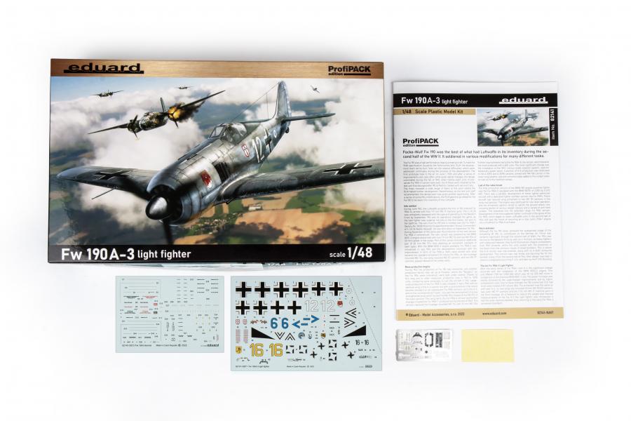 1/48 Fw 190A-3 light fighter,  Profipack