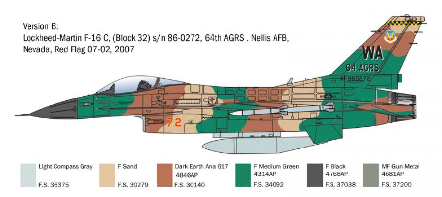 1:48 F-16C Fighting Falcon