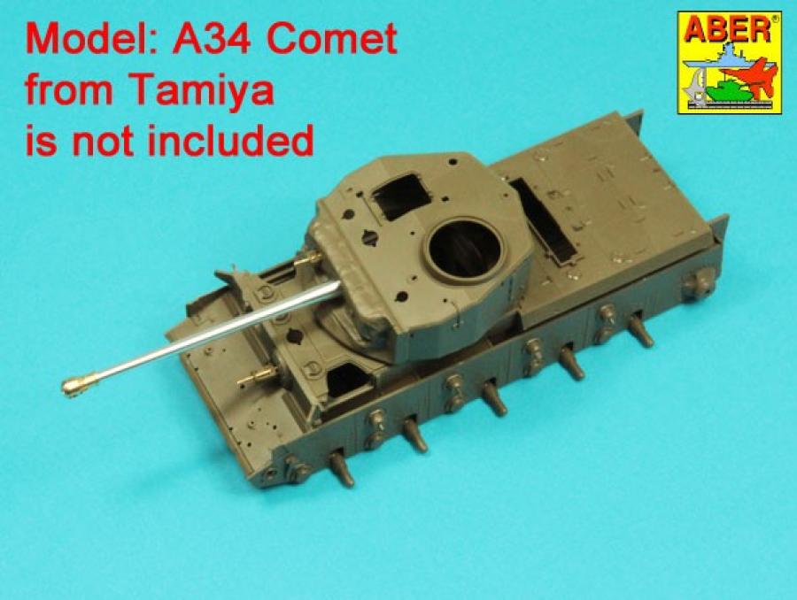 Aber 1/35 Barrel for British A34 Comet (for Tamiya kit)