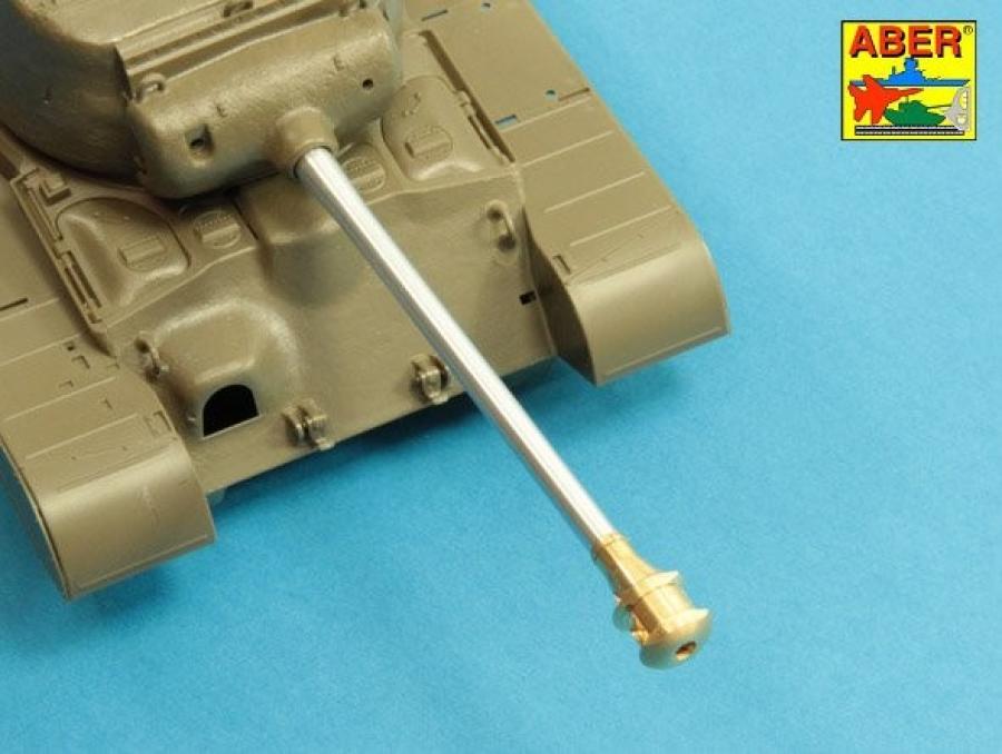 Aber 1/35 U.S 90 mm M3 barrel with muzzle brake for T26E3 , Pershing (for Tamiya kits)