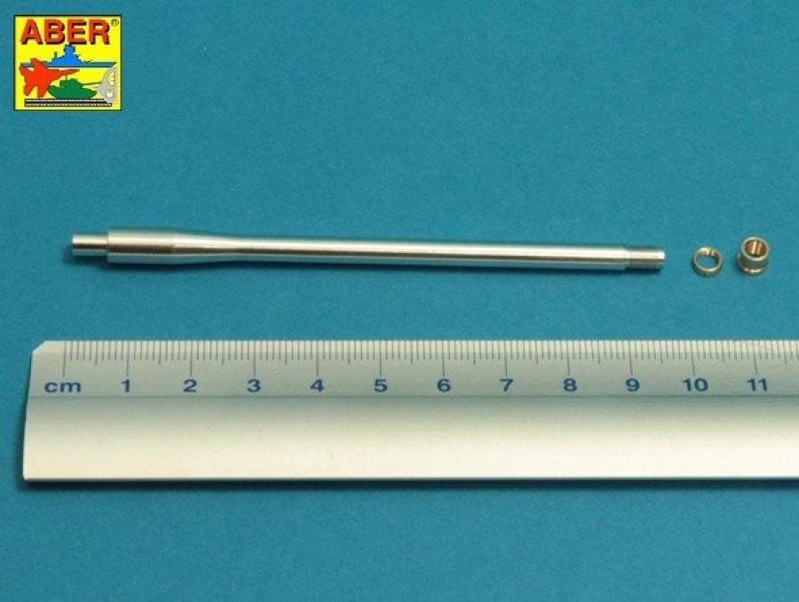 Aber 1/35 U.S 90 mm M3 barrel with thread protector for tank destroyer M36B1