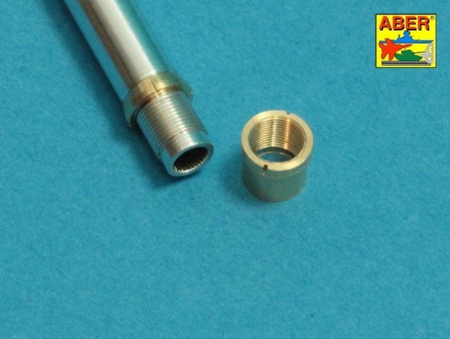 Aber 1/35 U.S 90 mm M3 barrel with thread protector for tank destroyer M36B1