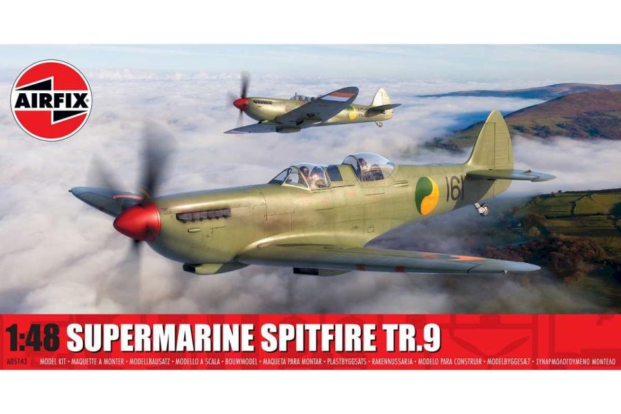Airfix 1/48 Supermarine Spitfire Tr.9 