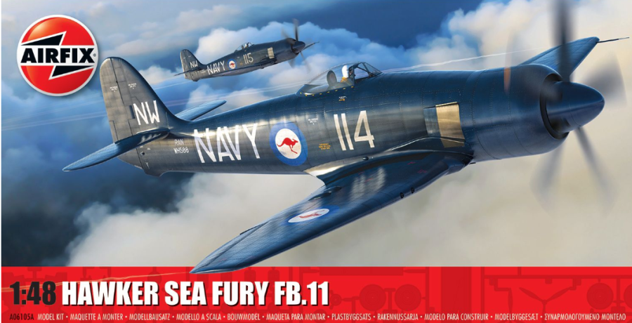 Airfix 1/48 Hawker Sea Fury FB.II