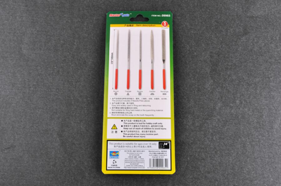 Assorted diamond files set (5 viilaa)