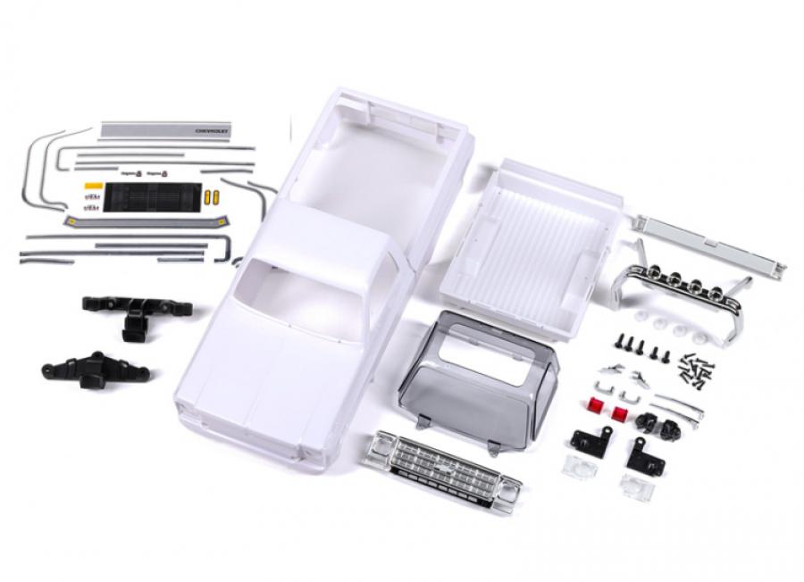 Traxxas Body TRX-4M Chevrolet K10 Complete Unpainted (Clipless) TRX9811