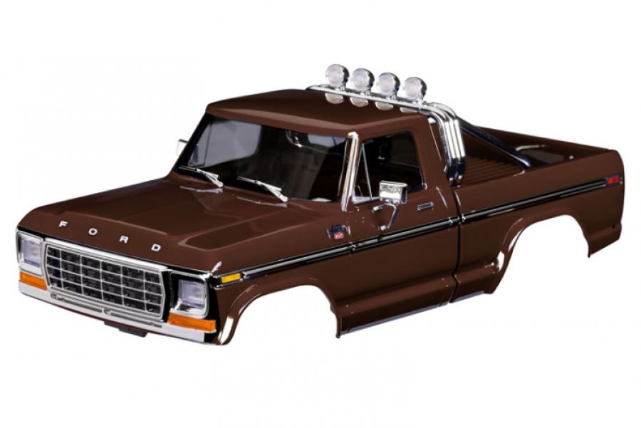 Traxxas Body TRX-4M Ford F-150 Brown Complete (Clipless) TRX9812-BRWN