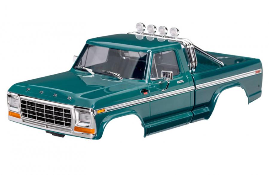 Traxxas Body TRX-4M Ford F-150 Green Complete (Clipless) TRX9812-GRN