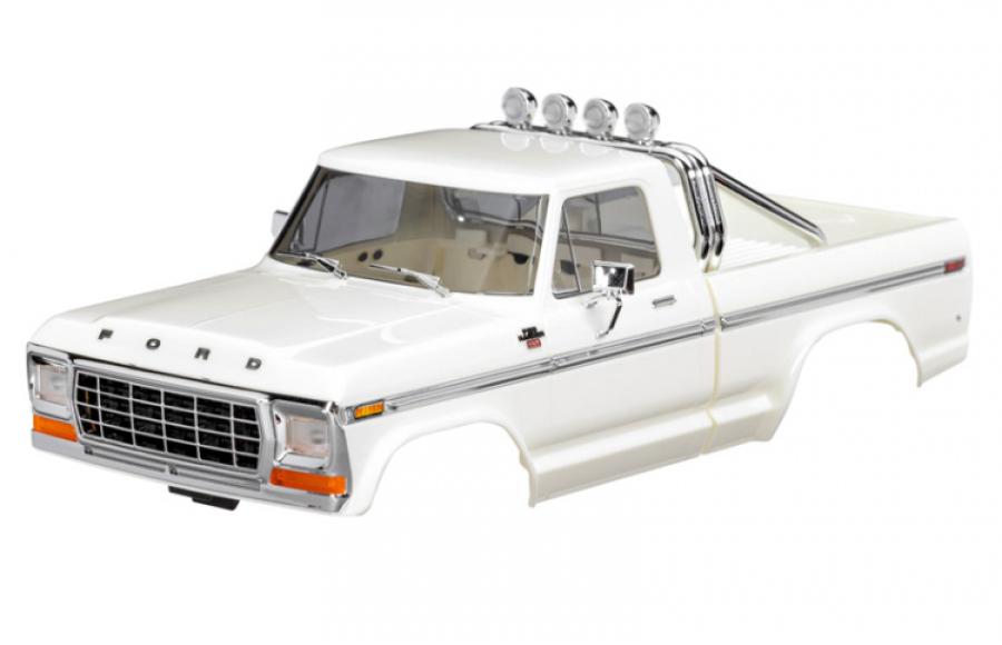 Traxxas Body TRX-4M Ford F-150 White Complete (Clipless) TRX9812-WHT