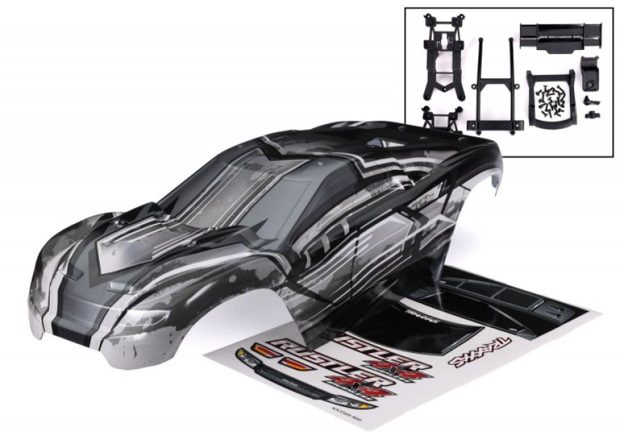 Traxxas Body Rustler 4x4 Prographix (for Clipless Mounting)) TRX6740L