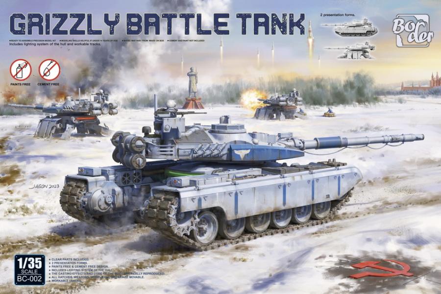 Border 1/35 Grizzly Battle Tank