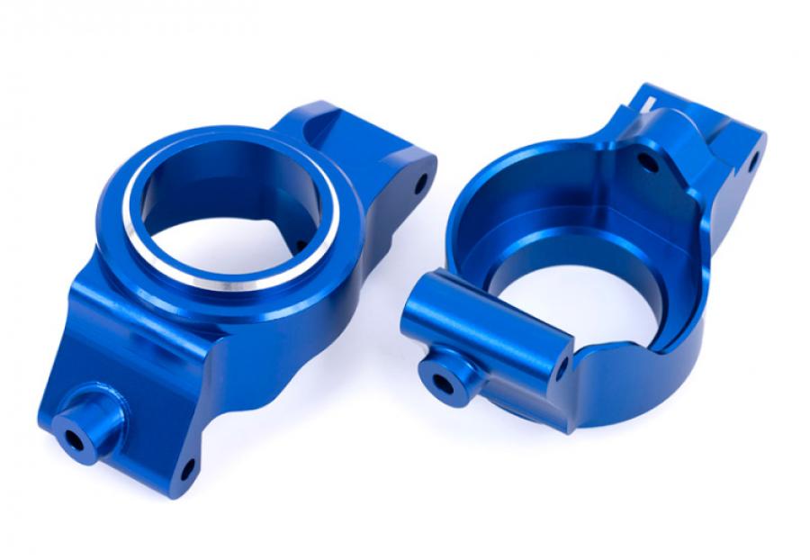 Traxxas Caster Blocks L+R (Pair) Alu Blue X-Maxx, XRT TRX7832-BLUE