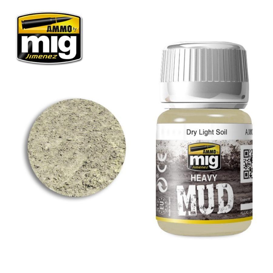 Dry Light Soil, Heavy Mud Texture