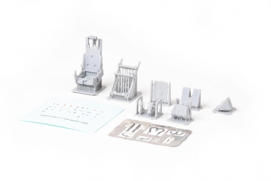 Eduard 1/48 3d printed F-35C seat for TAMIYA kit