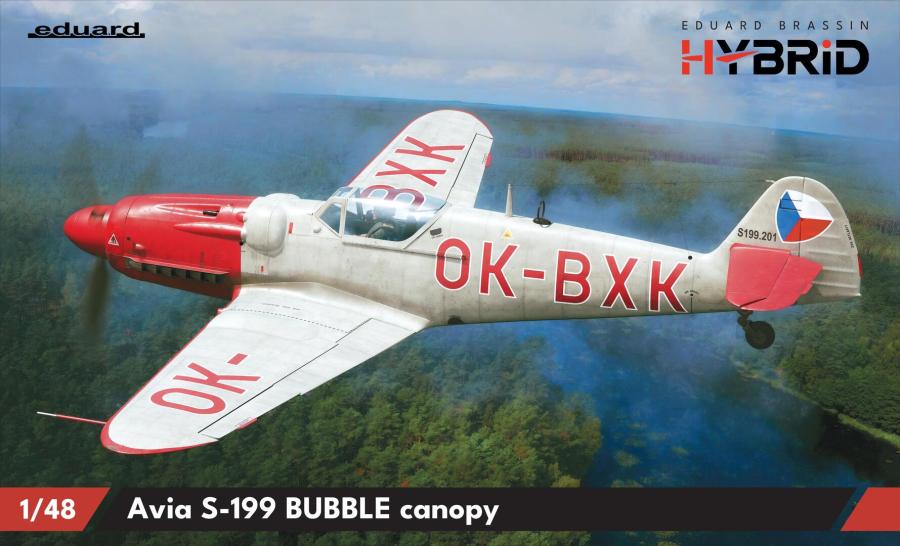 Eduard 1/48 Avia S-199 bubble canopy