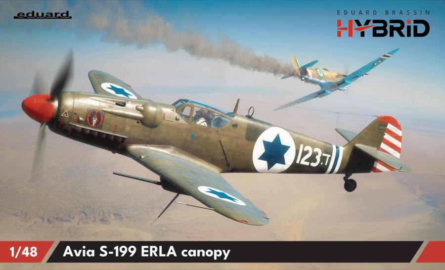 Eduard 1/48 Avia S-199 ERLA canopy (Hybrid)