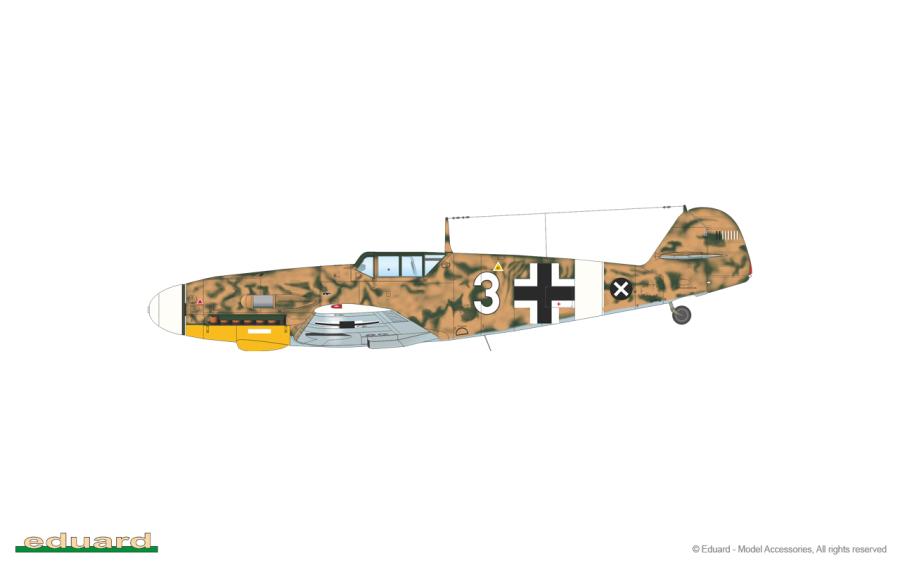 Eduard 1/48 Bf 109G-2, Profipack