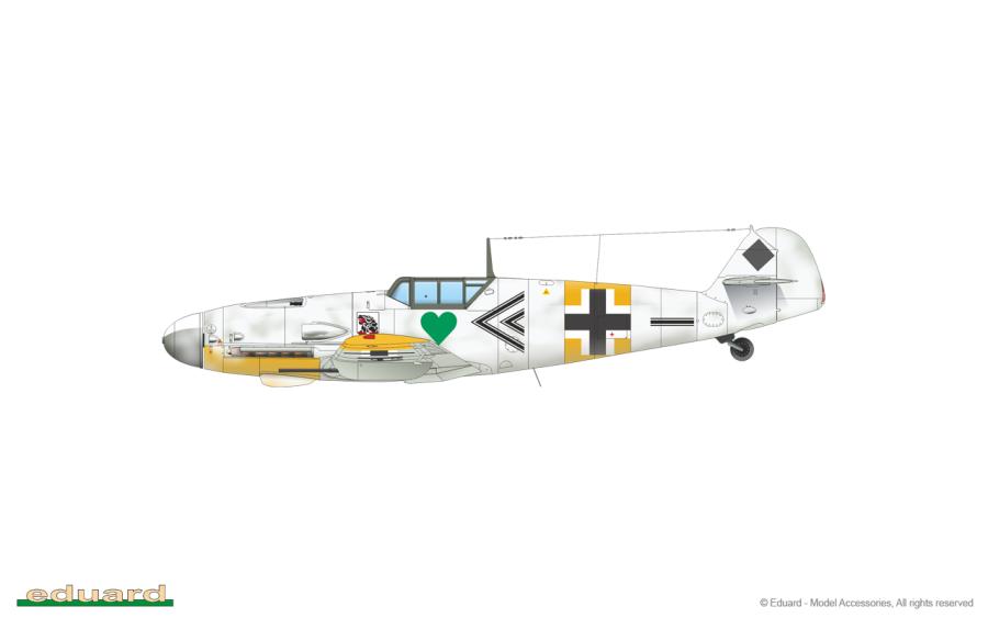 Eduard 1/48 Bf 109G-2, Profipack