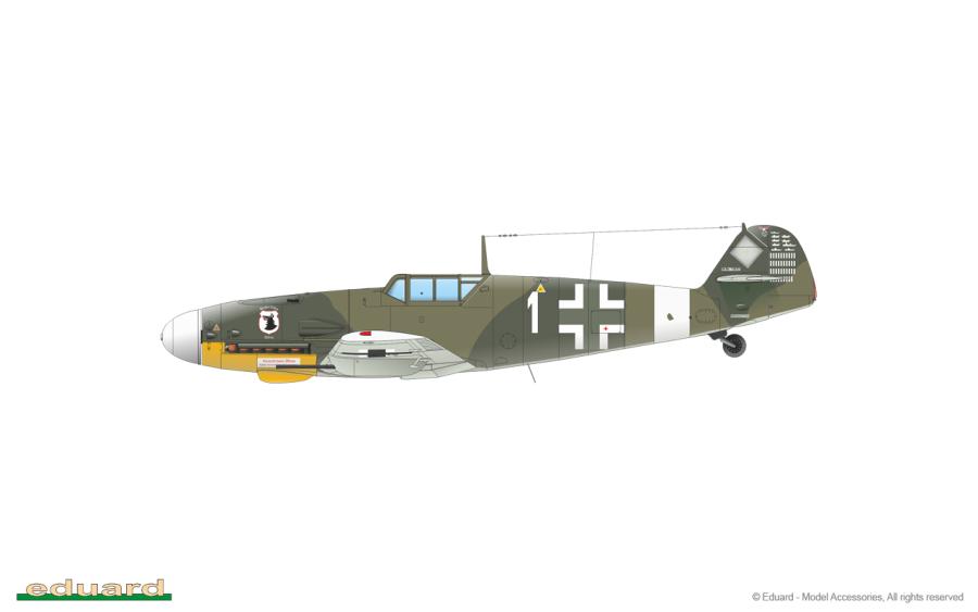 Eduard 1/48 Bf 109G-2, Profipack