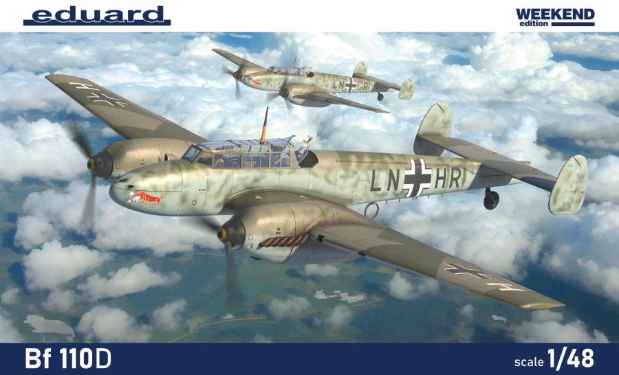 Eduard 1/48 Bf 110D , Weekend edition